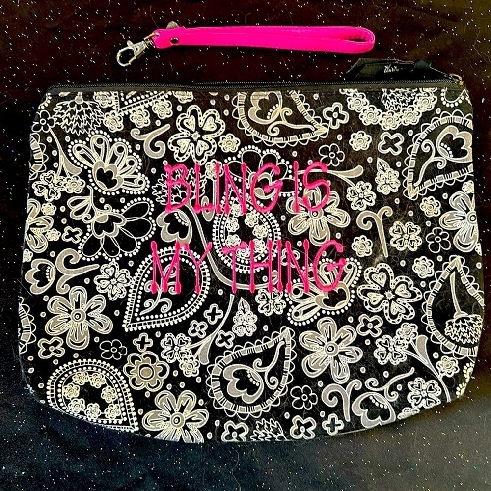 “Bling Is My Thing” Jewelry Bag